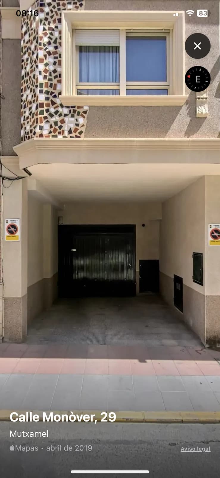 Parking Plaza en garaje Calle Monover 30 en Mutxamel (Alicante) — foto 3 de 3