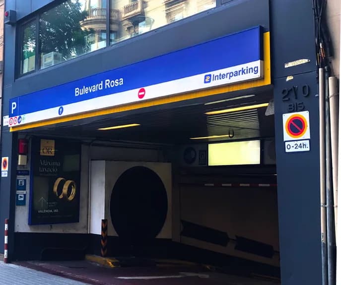 Parking Bulevard Rosa en Barcelona