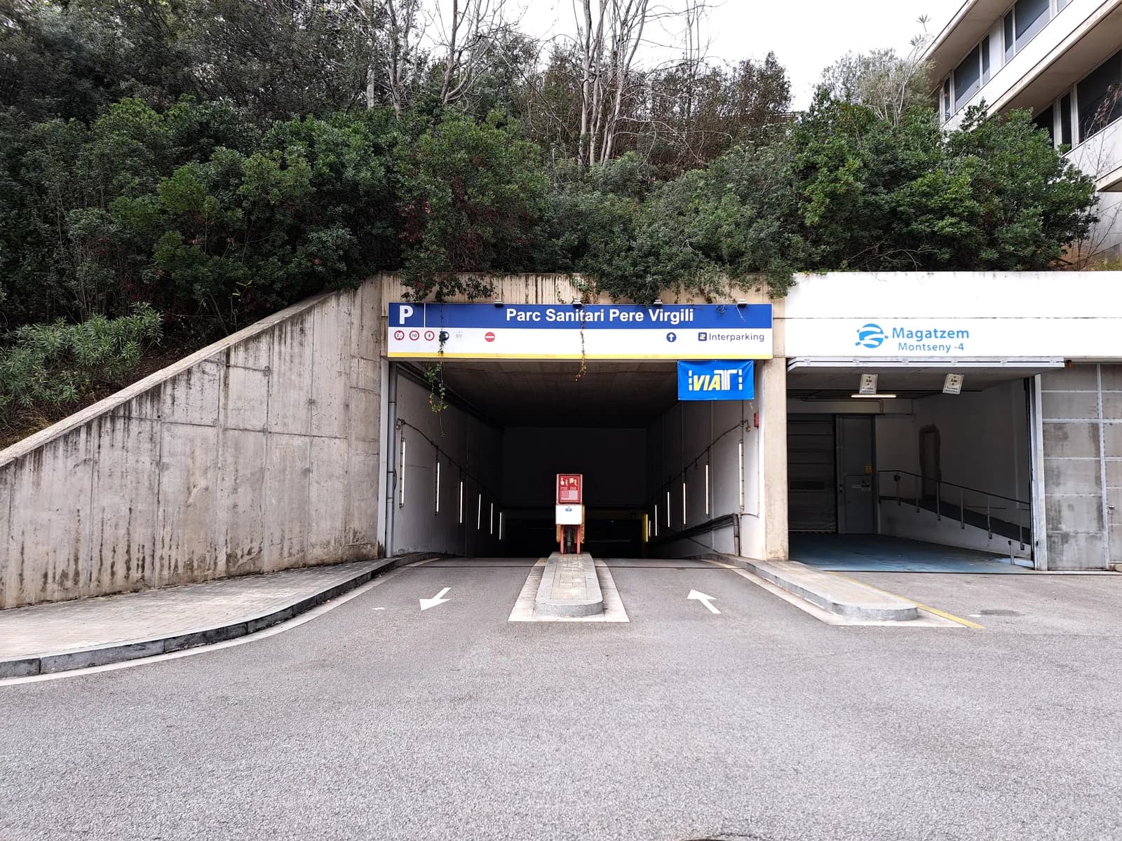 Parking Parc Sanitari Pere Virgili en Barcelona