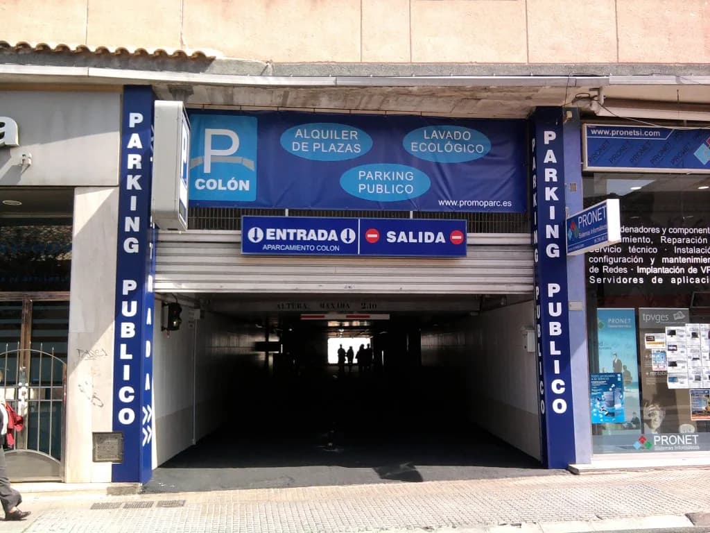 Parking Colón Promoparc en Gandia (Valencia)
