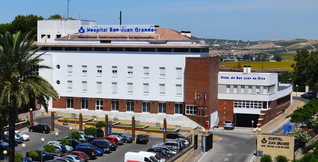 Parking Hospital San Juan Grande en Jerez (Cádiz)