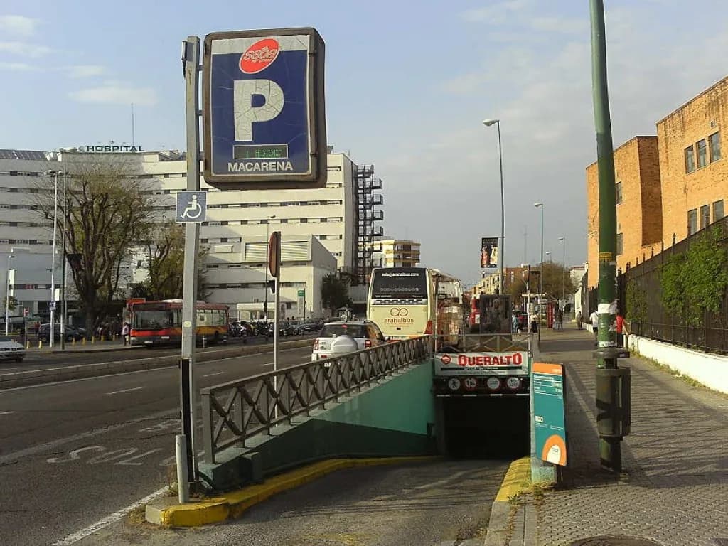 Parking Macarena SABA en Sevilla