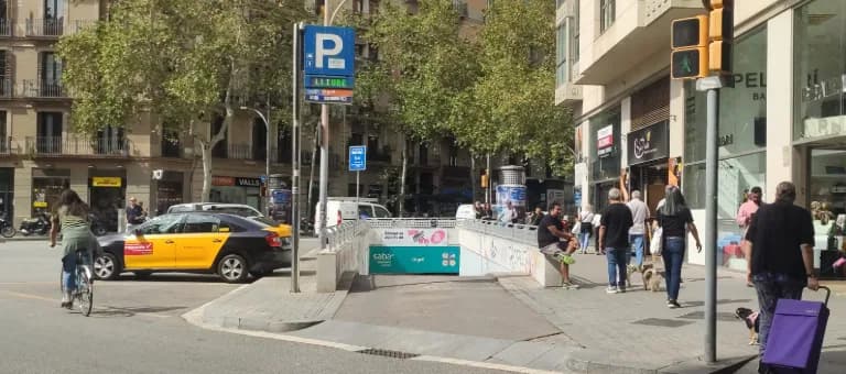Parking Saba Bamsa Urgell - Barcelona en Barcelona