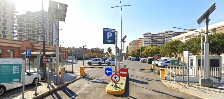 Parking Saba Estación Tren Almería en Almería