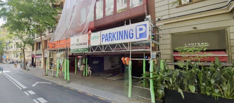 Parking Travessera de Gràcia, 17 SABA en Barcelona