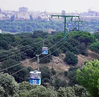 Parque del Oeste y Teleférico (Madrid)