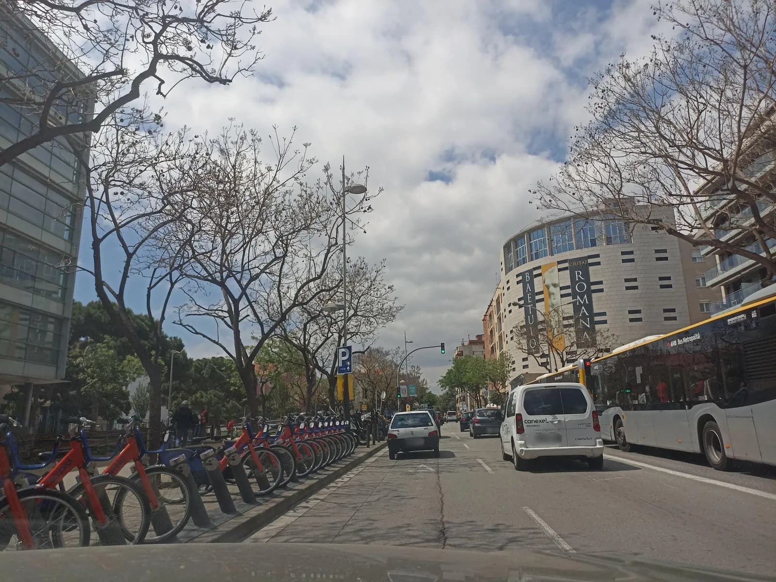 Aparcamiento El Viver en Badalona (Barcelona)