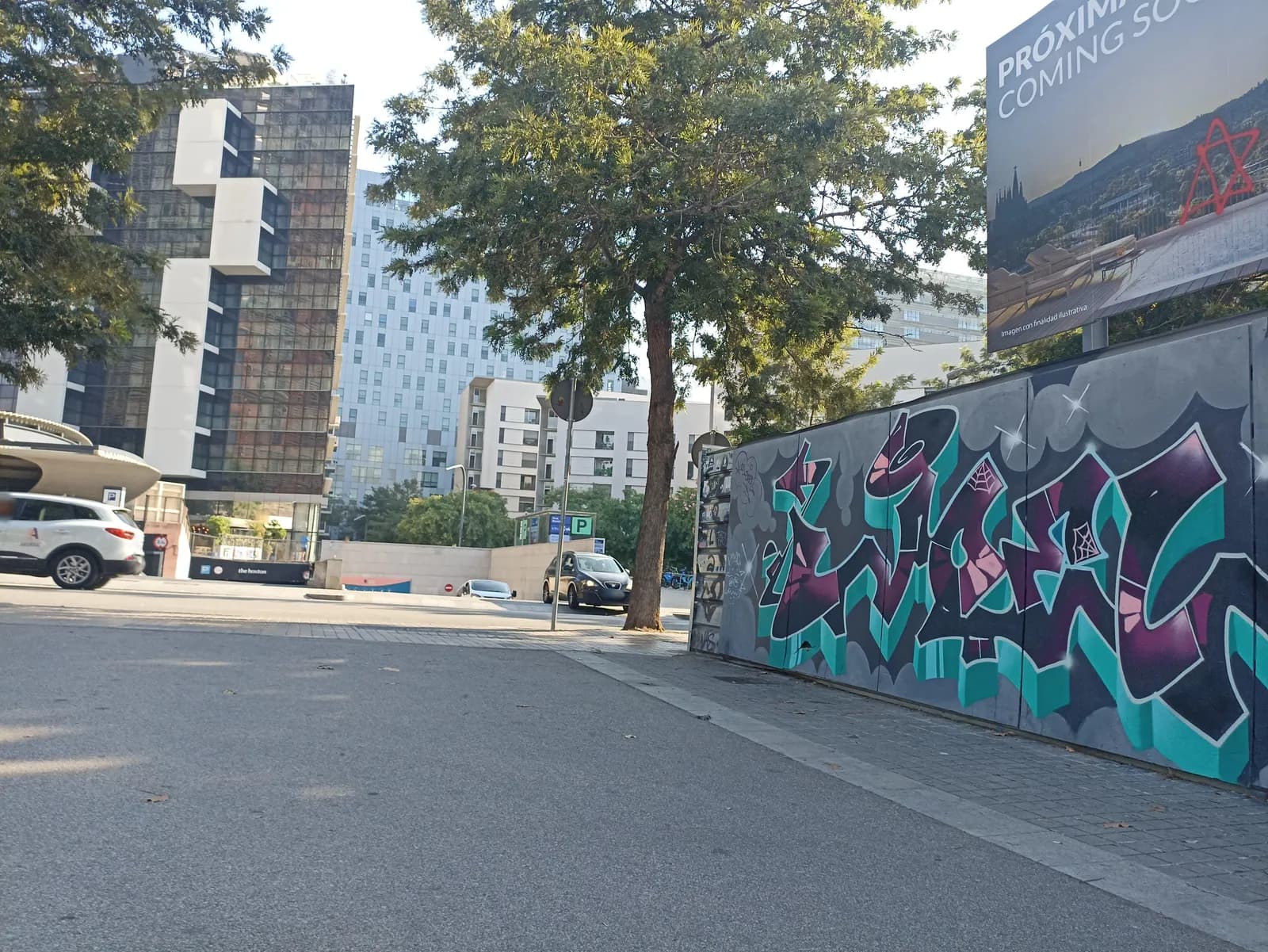 Parking Carrer de Badajoz en Barcelona (Glòries) en Barcelona