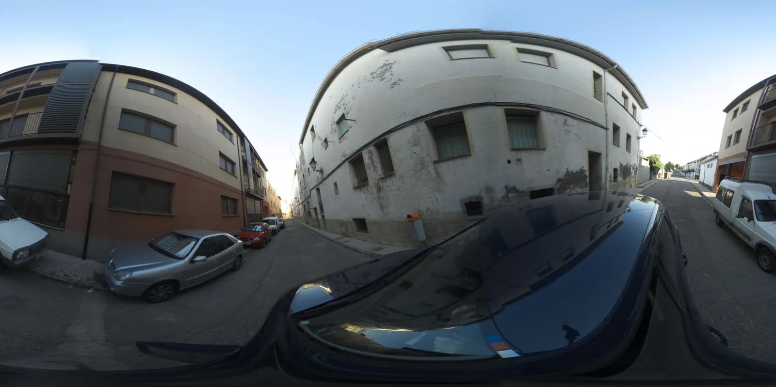 Parking Camping Benabarre en Ribagorza (Huesca)
