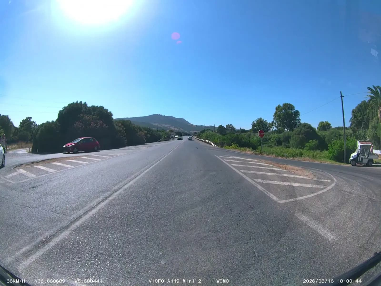 Parking Camping Valdevaqueros: parking junto a la playa en Tarifa en Tarifa