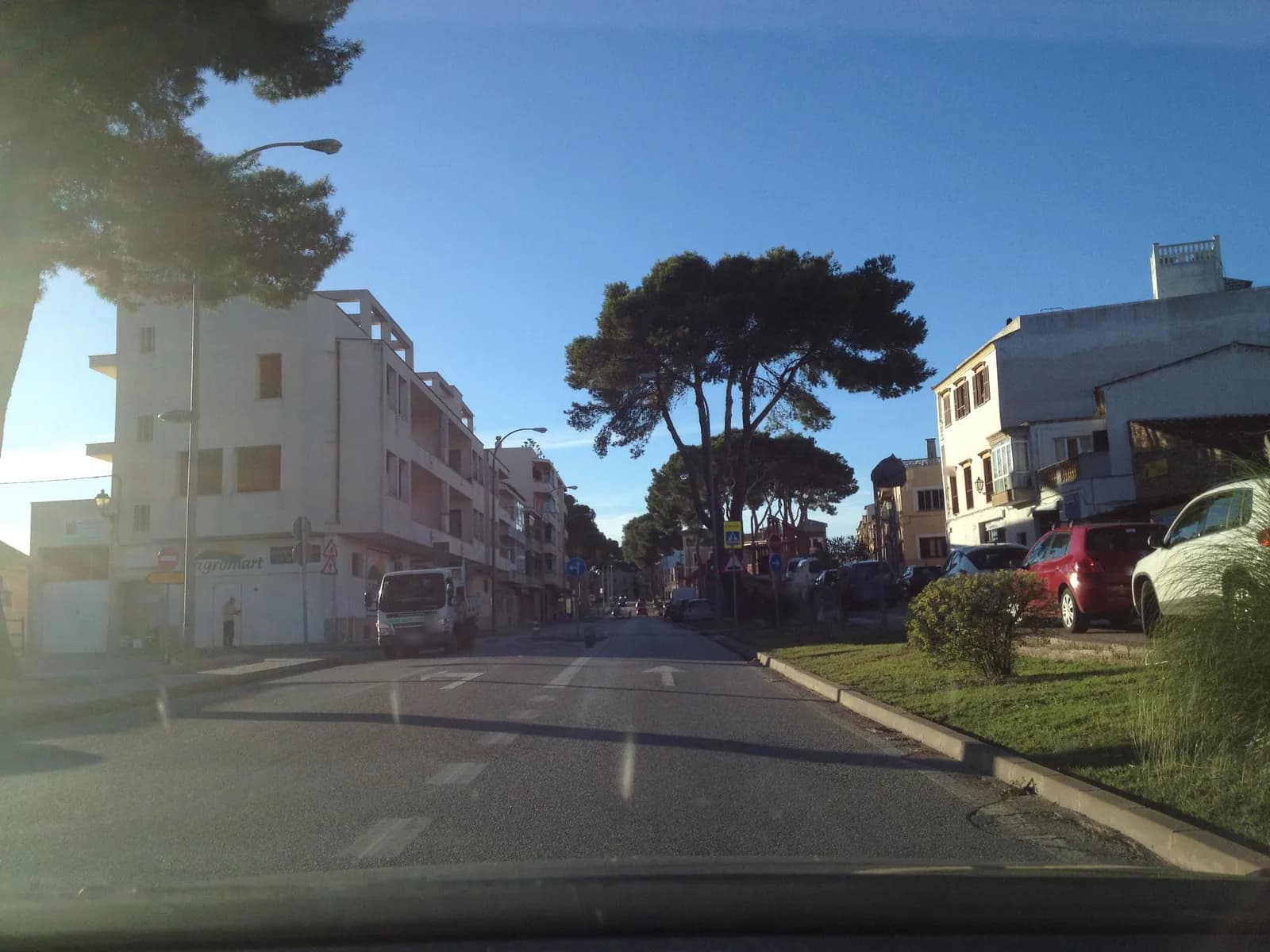 Aparcamiento gratuito en carrer del Tren en Artà (Illes Balears)