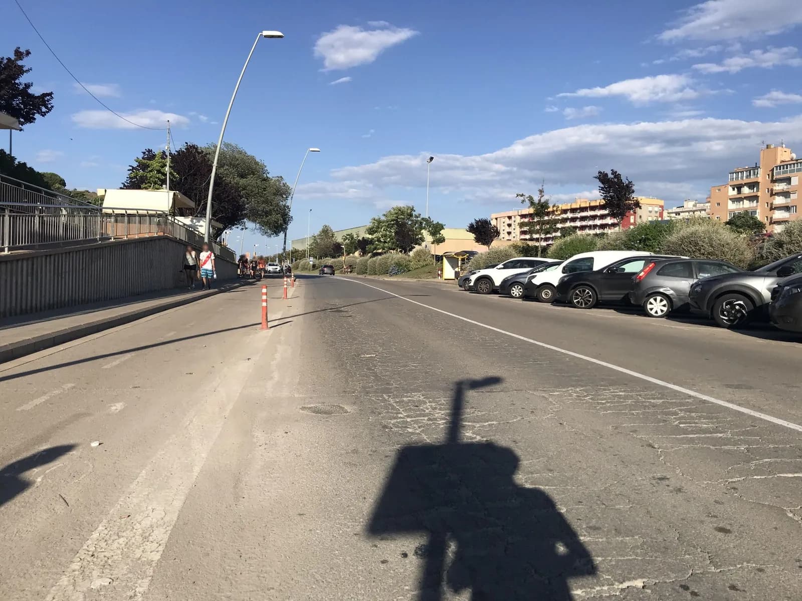 Aparcamiento gratuito en Carrer Roselló en Blanes (Girona)