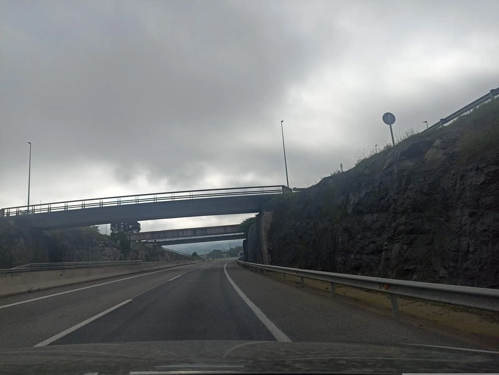 Aparcamiento gratuito en Eix Transversal en Gurb (Barcelona)