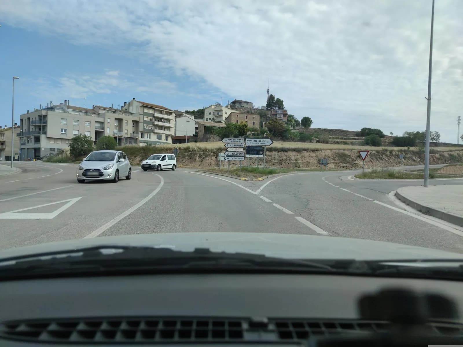Aparcamiento gratuito en el centro de Solsona en Solsona (Lleida)