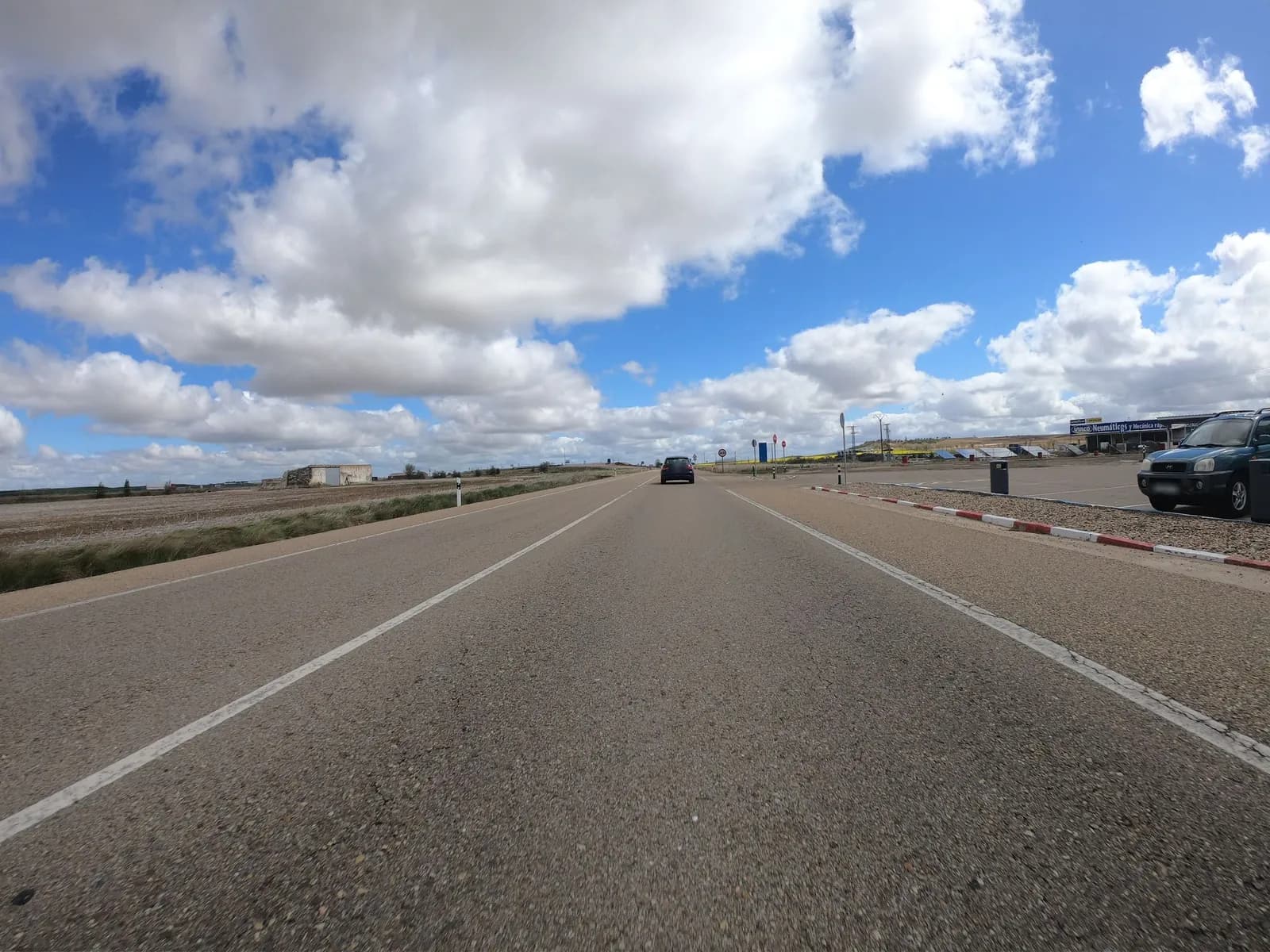 Aparcamiento gratuito en el noreste de Alaejos en Alaejos (Valladolid)