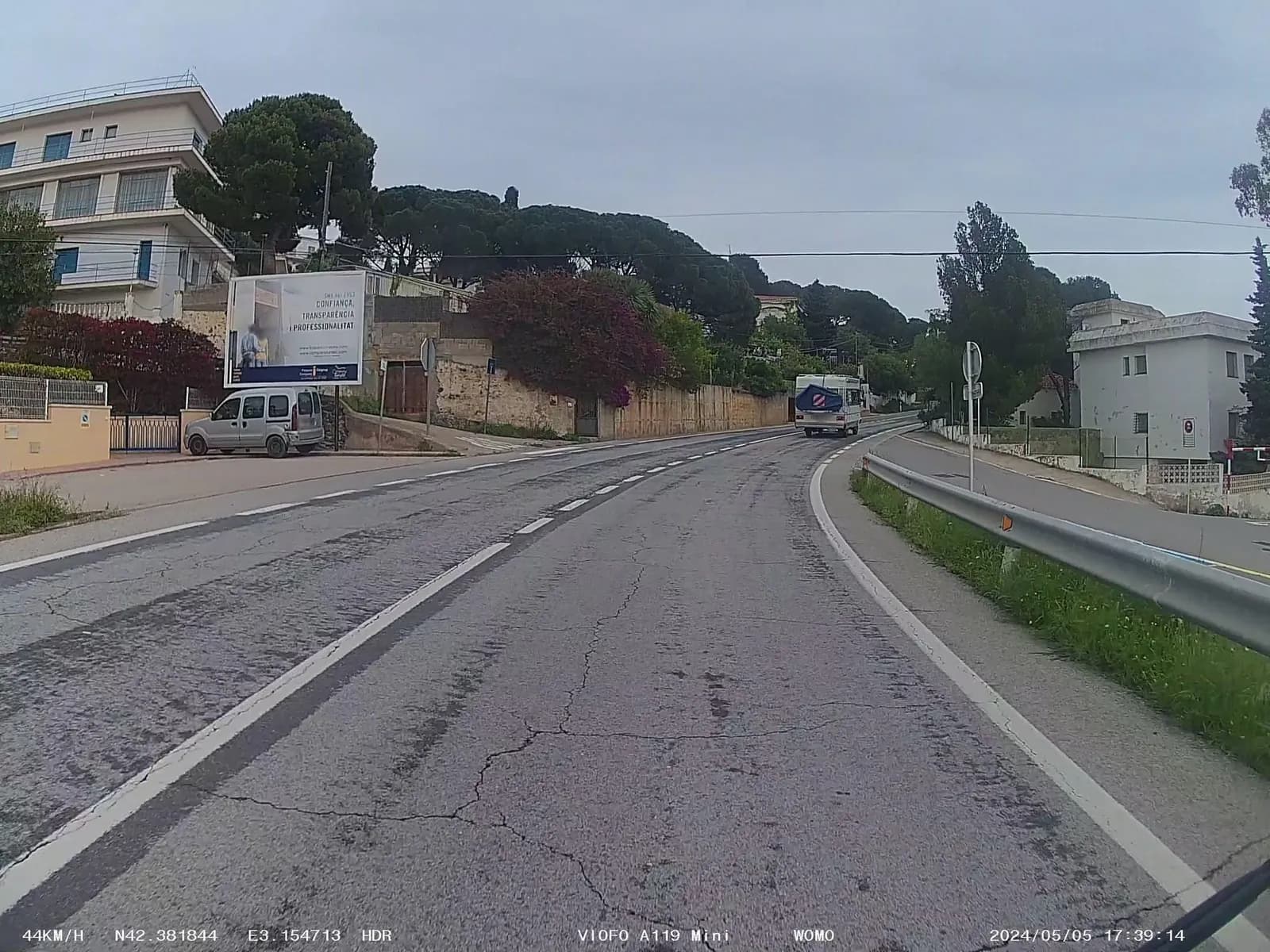Aparcamiento gratuito en el norte de Llançà en Llançà (Girona)