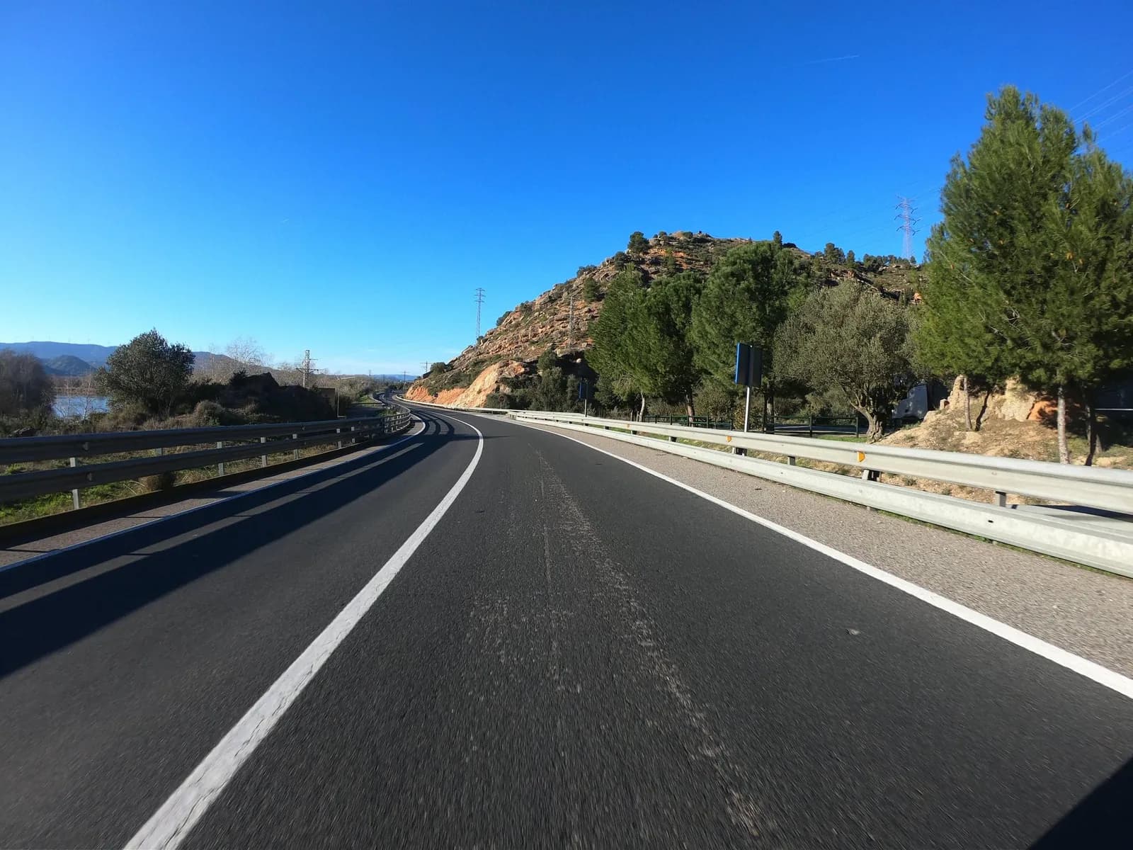 Aparcamiento gratuito en el sureste de Vinebre en Vinebre (Tarragona)