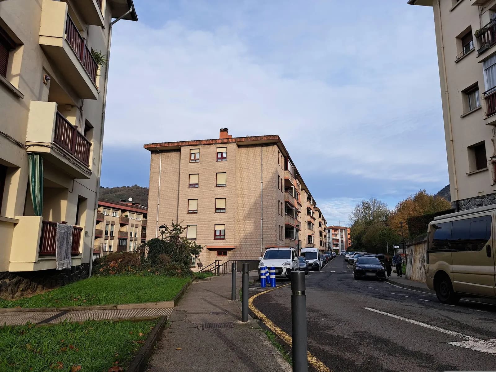 Aparcamiento gratuito en Gernika kalea en Andoain (Gipuzkoa)
