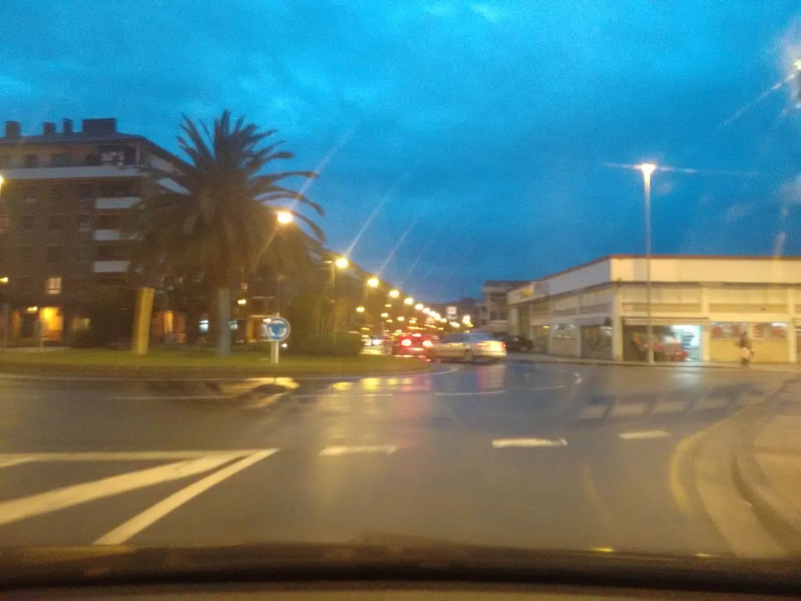 Aparcamiento gratuito en Pagoeta kalea en Zarautz (Gipuzkoa)