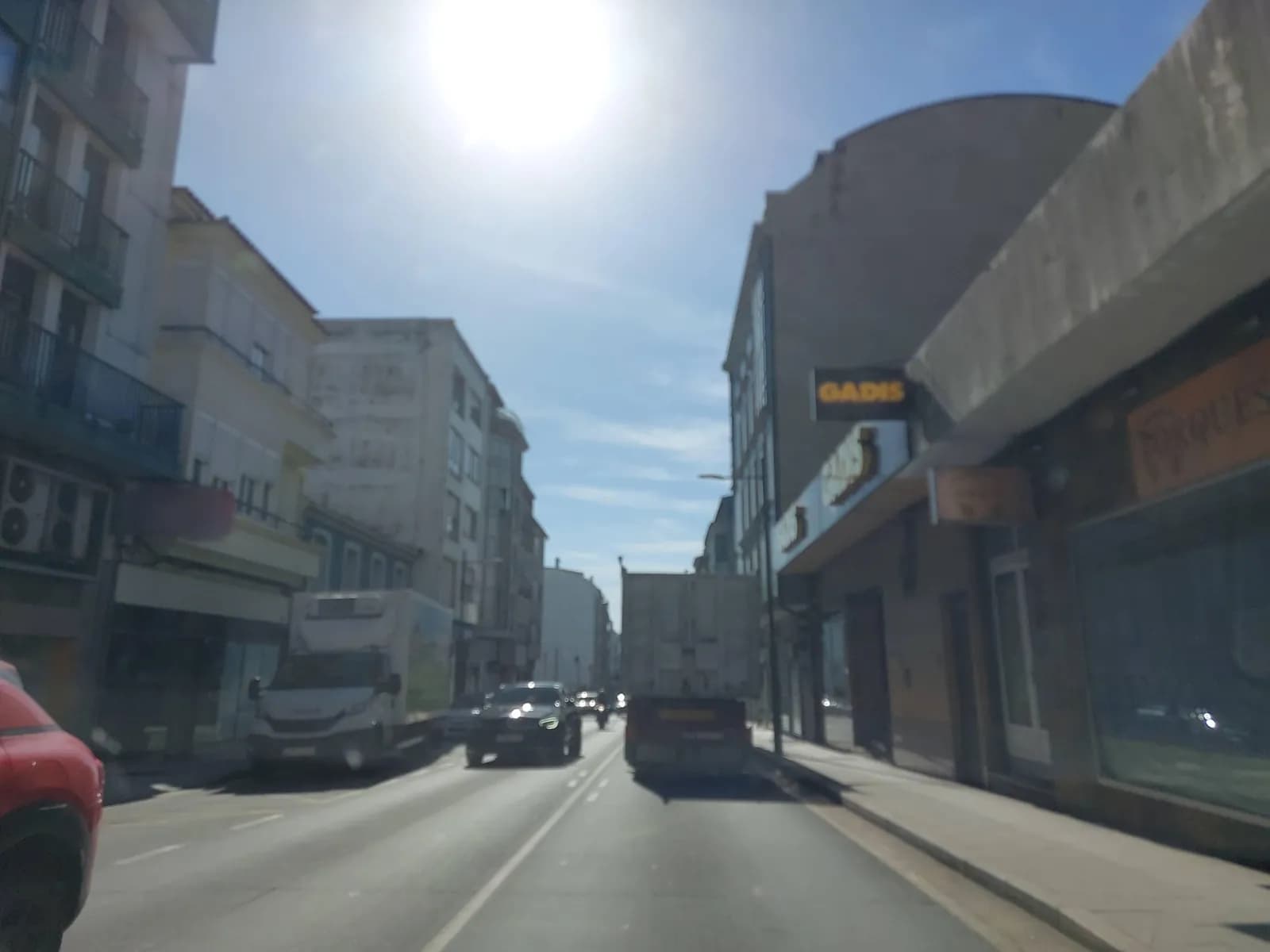 Aparcamiento gratuito en Rúa da Canteira en Ordes (A Coruña)