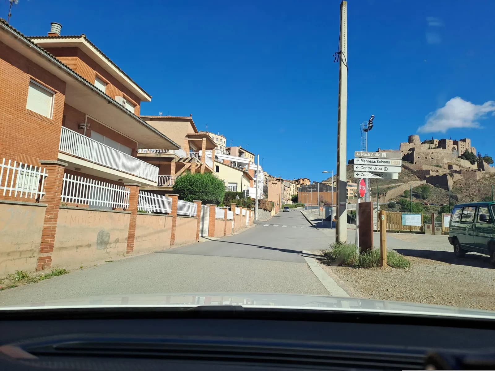 Parking de autocaravanas gratis en Cardona (Barcelona) en Cardona