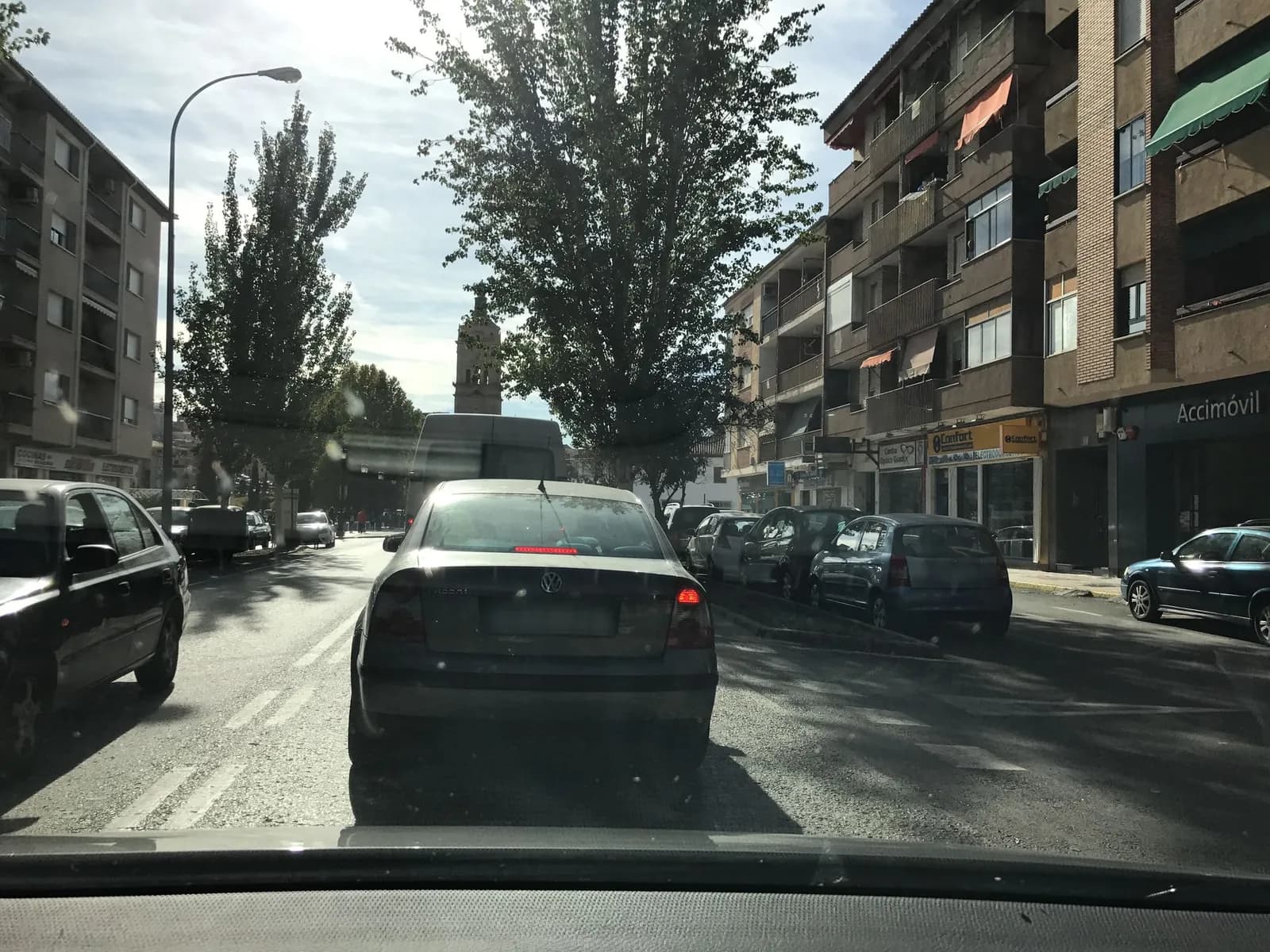 Parking gratuito Área de Guadix en Guadix (Granada)