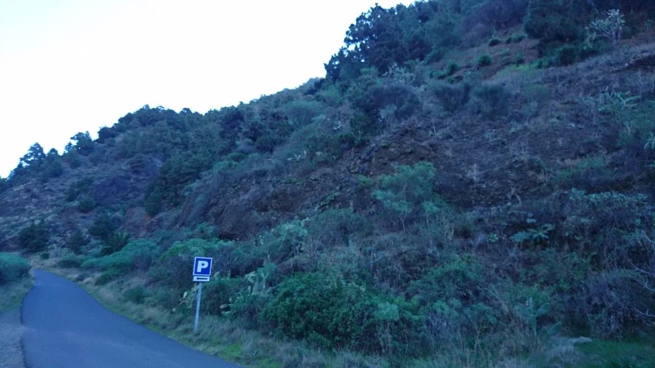 Parking gratuito Caldera de Taburiente en Llanos de Aridane (Los) (Santa Cruz de Tenerife)