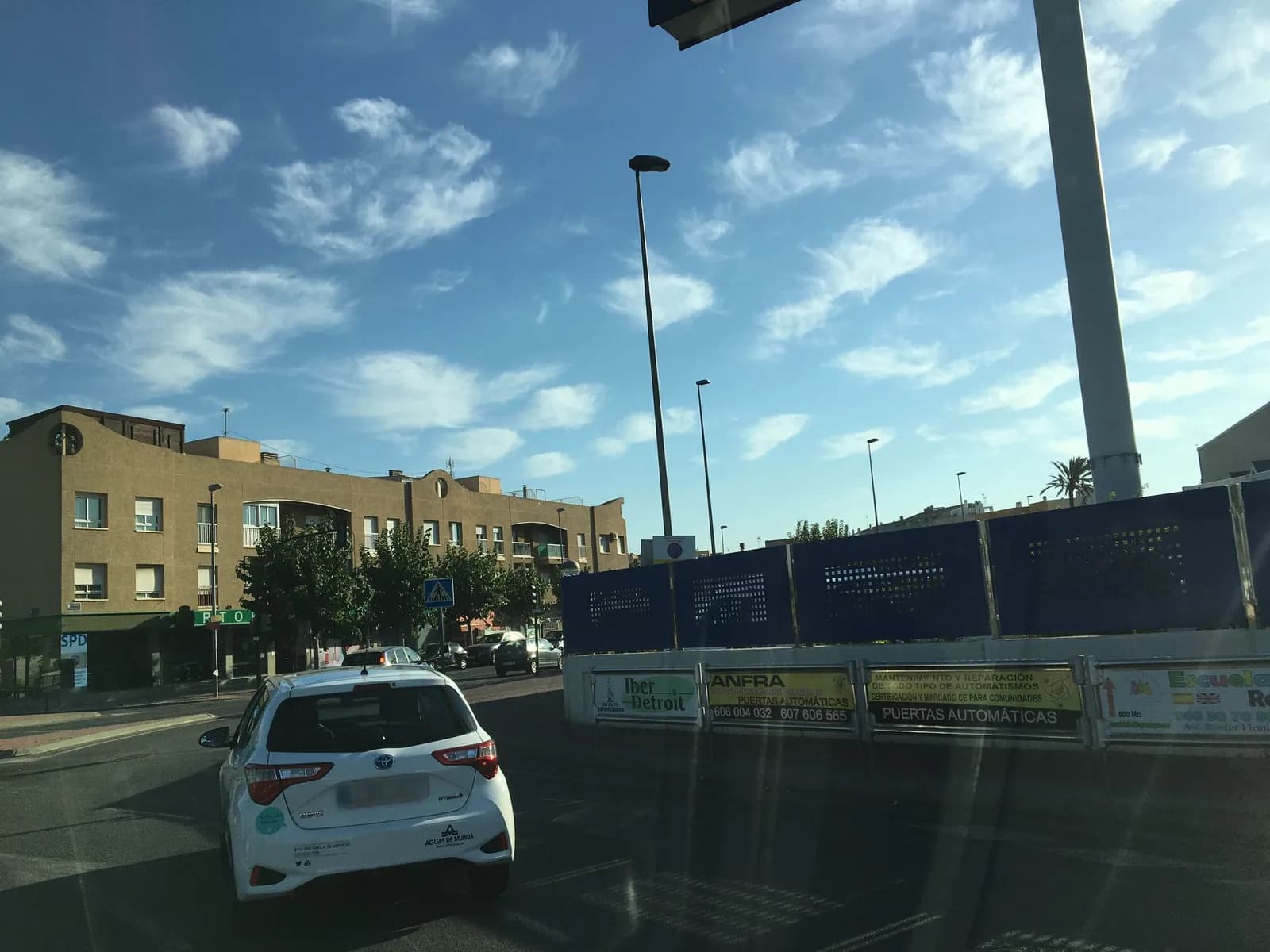Parking gratuito Mercadona en Murcia