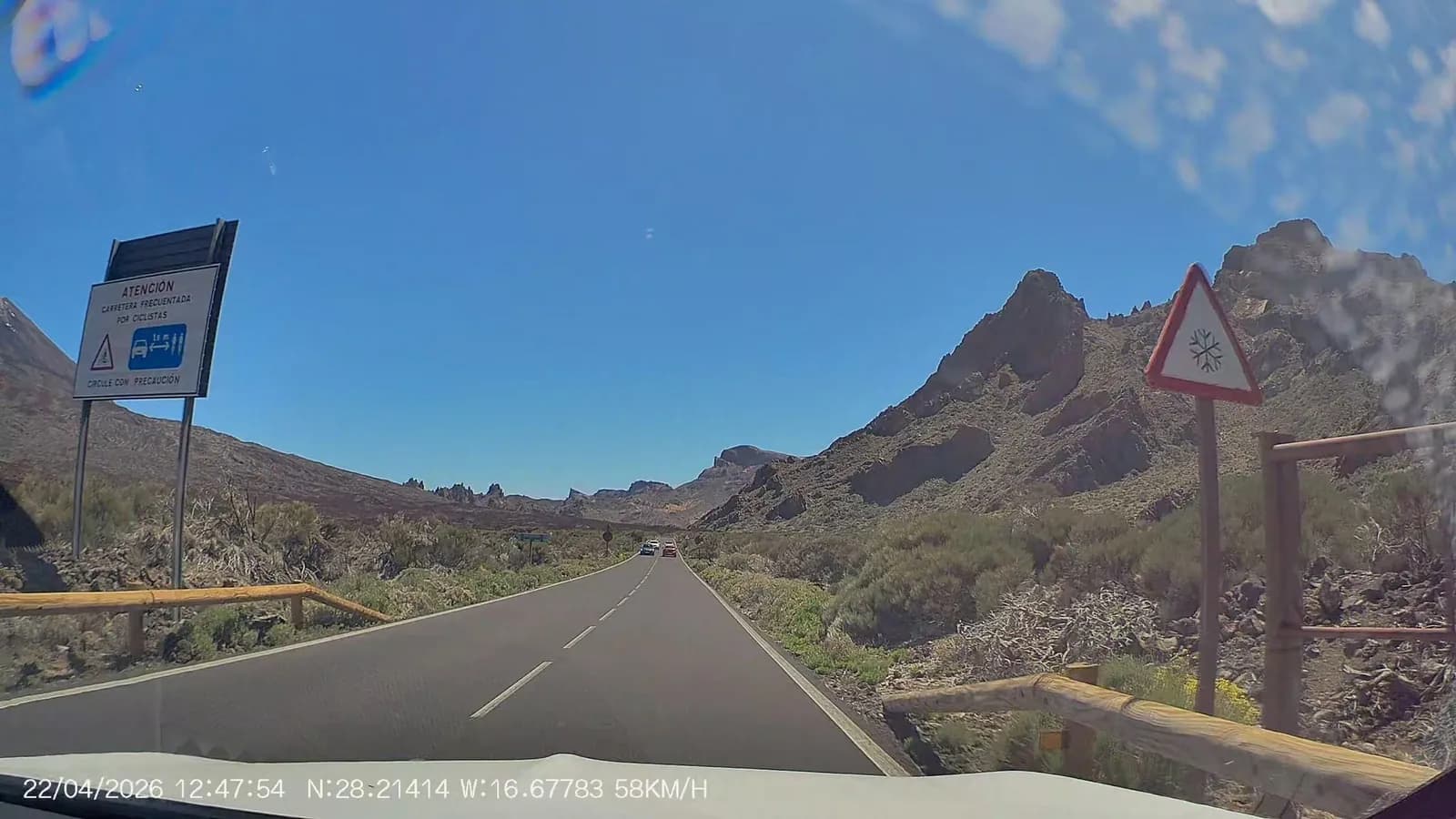 Parking gratuito Mirador de Boca Tauce Parking en Vilaflor (Santa Cruz de Tenerife)