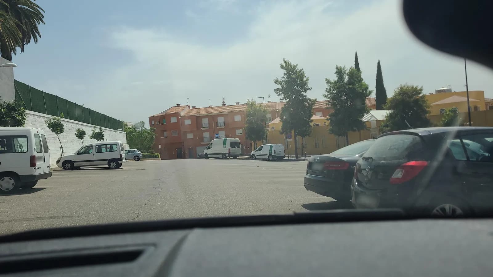 Parking gratis de San José en Linares, cerca de la Plaza de Toros en Linares (Jaén)
