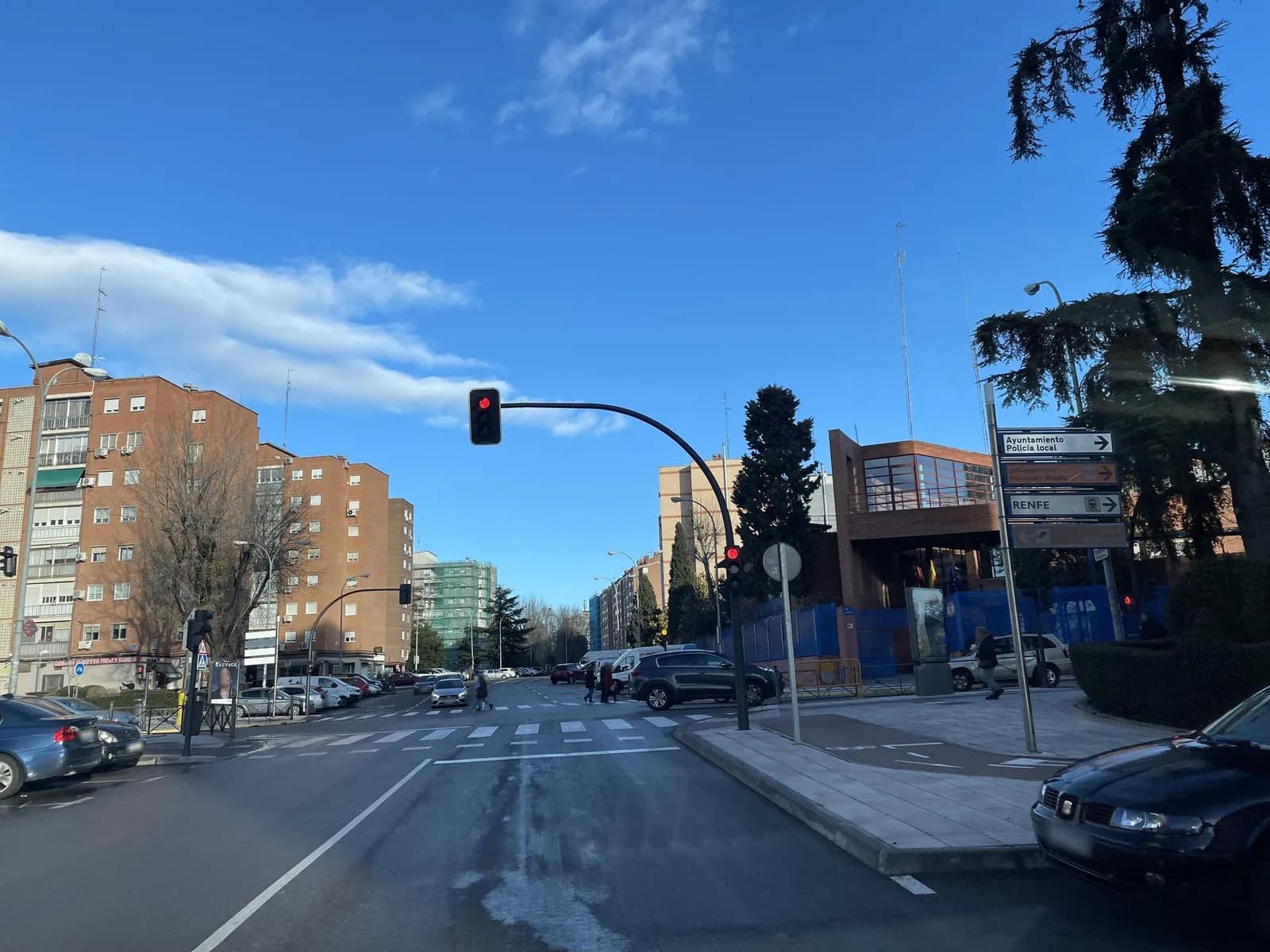 Parking gratuito en Getafe (Avenida de las Naciones) en Getafe (Madrid)