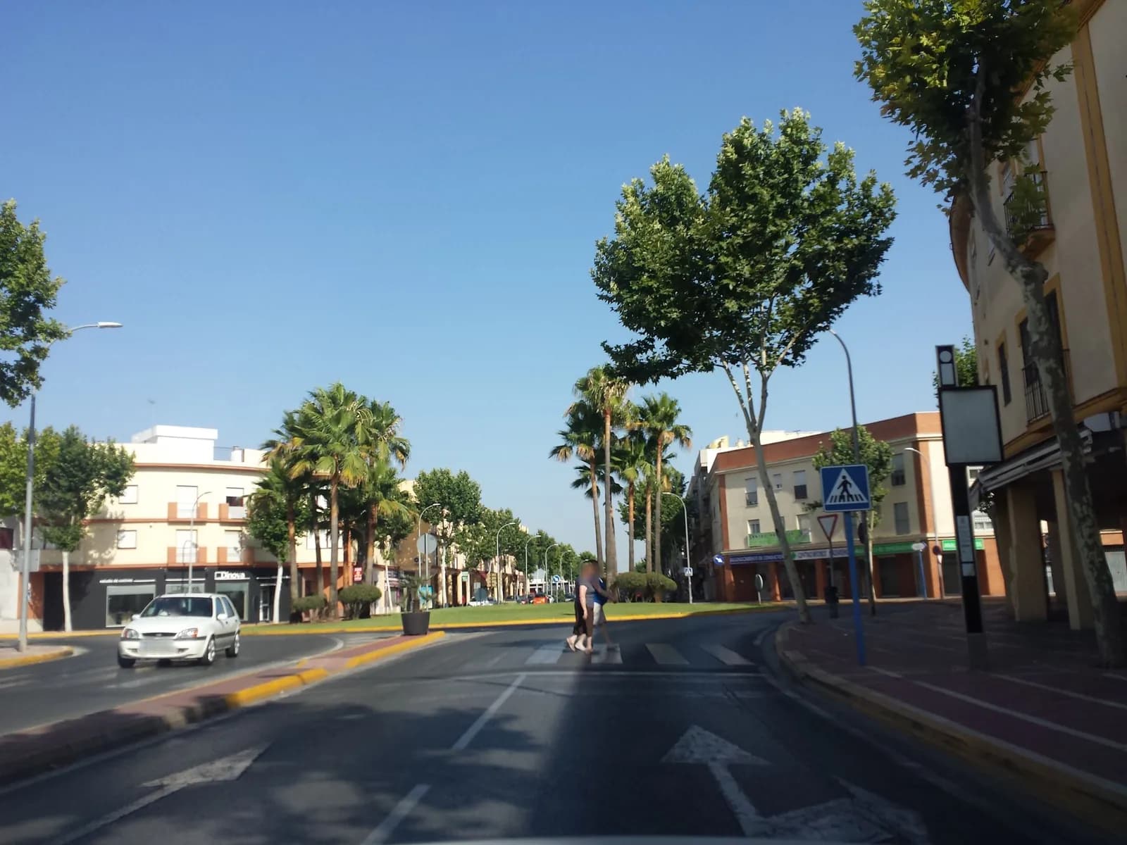 Parking Lidl en Dos Hermanas (Sevilla)