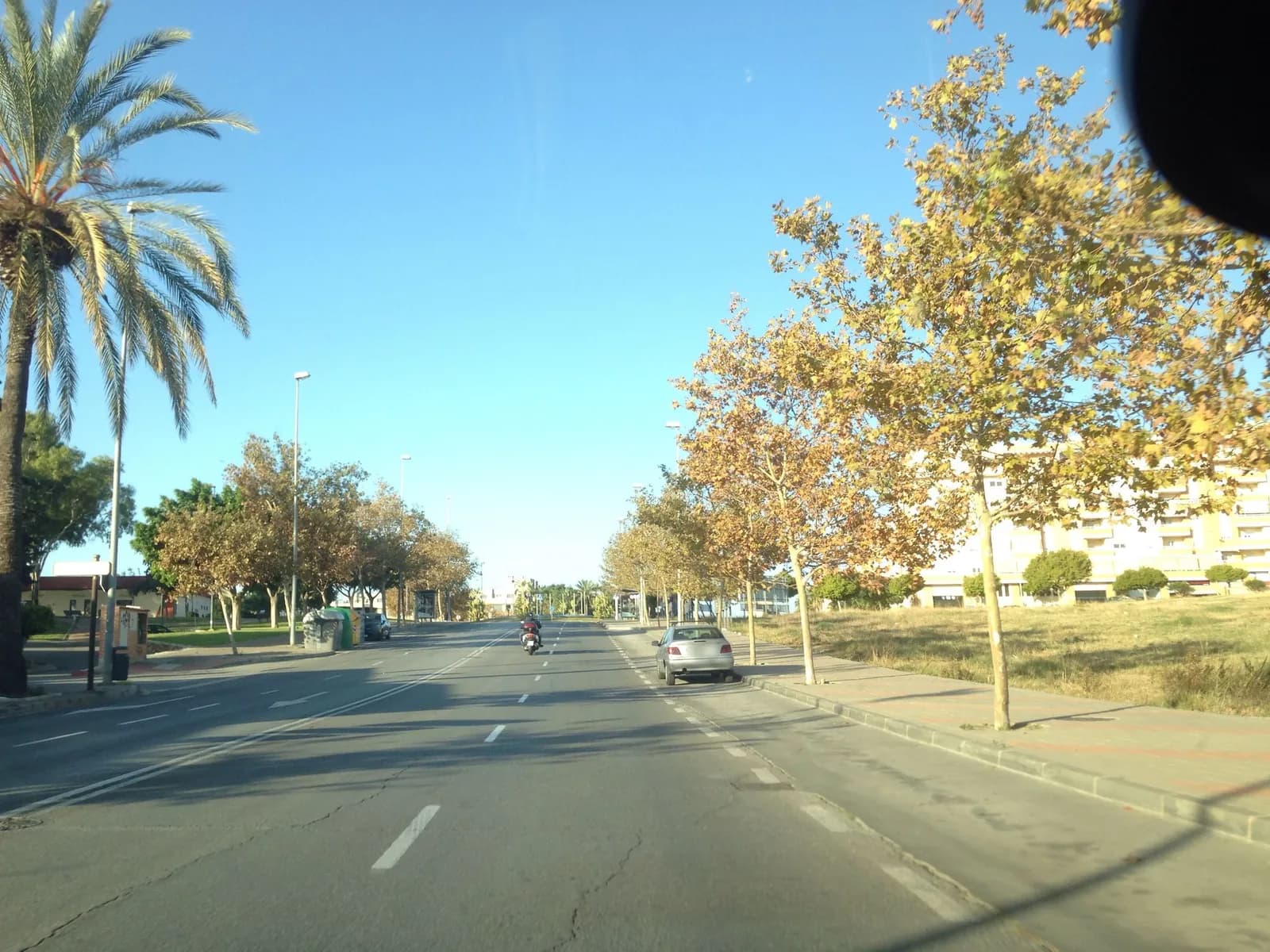 Parking gratuito Parque deportivo en Málaga