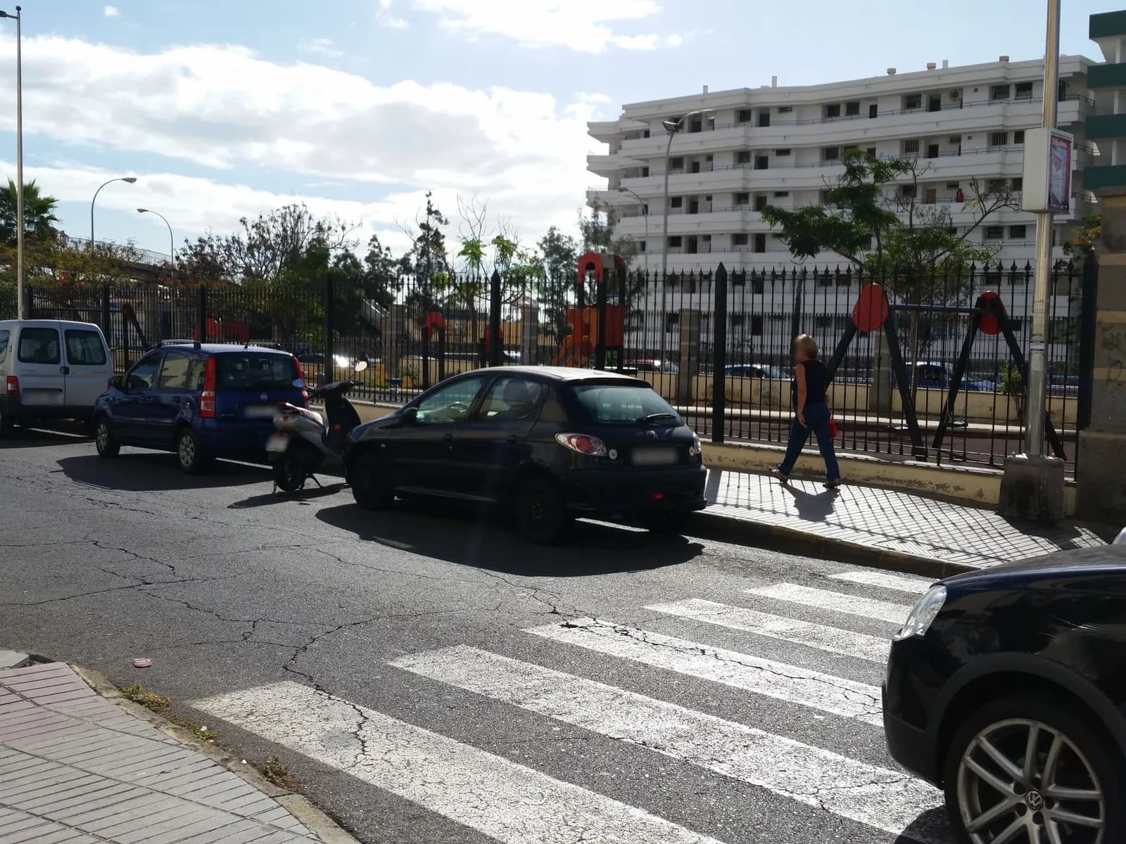 Parking gratuito Plaza del Hierro en Santa Lucía de Tirajana (Las Palmas)