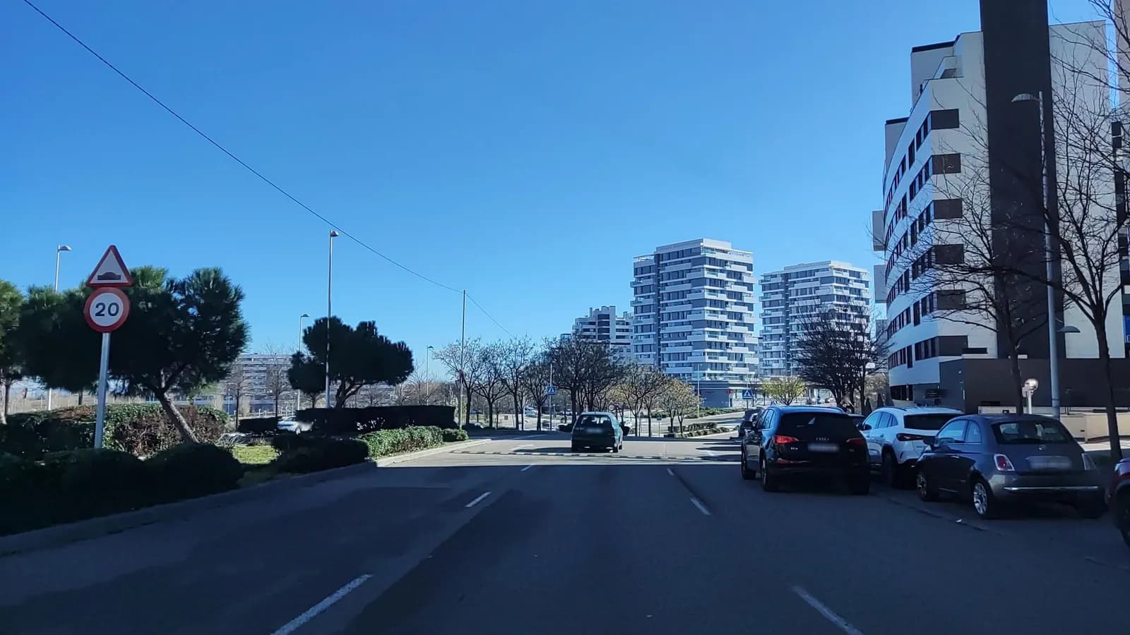 Parking Hospital Sanitas Valdebebas en Madrid