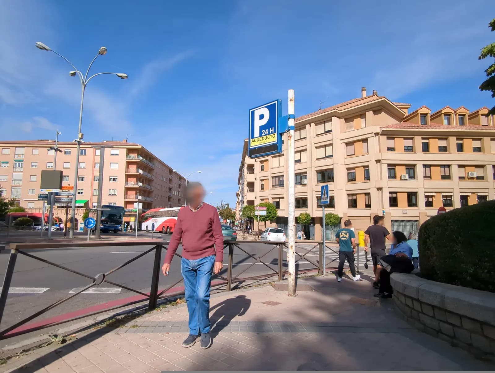 Parking Acueducto Oriental en Segovia (Parkia), abierto 24 h en Segovia