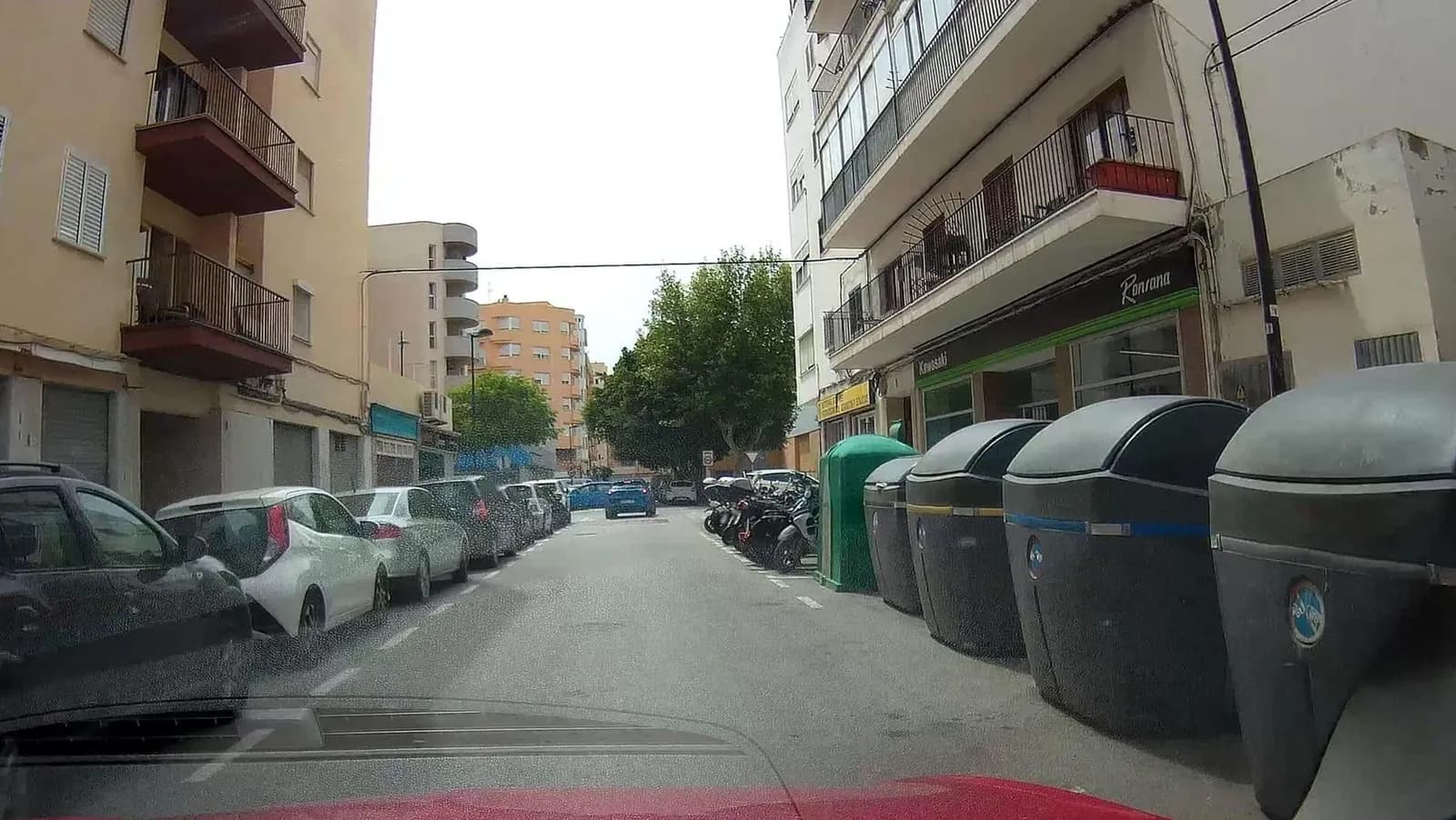Parking es Pratet en Eivissa (Illes Balears)