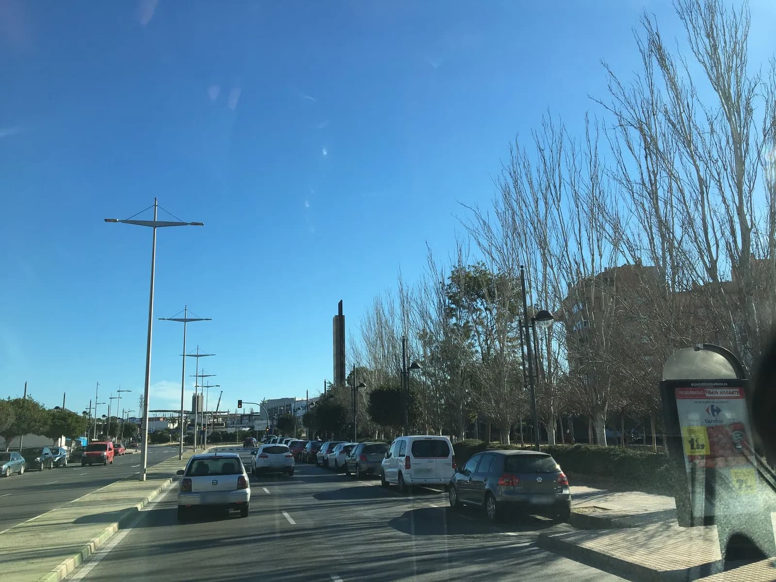 Parking Hospital Virgen de la Caridad en Cartagena (Murcia)