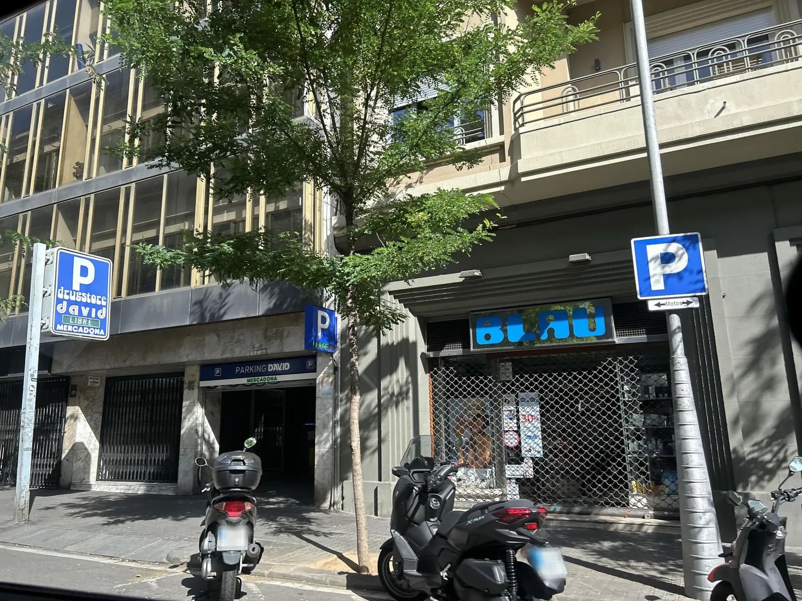 Parking Odiseus en Barcelona