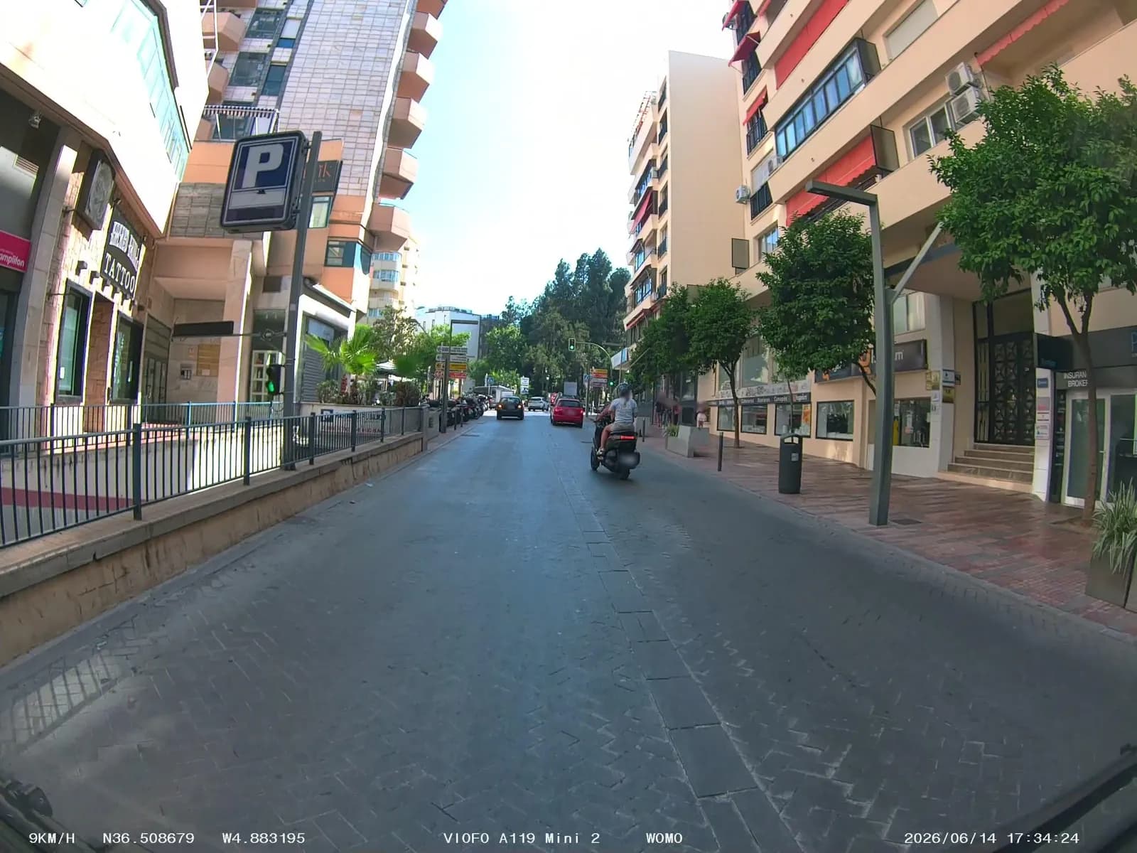 Parking Parquesol en el centro de Marbella en Marbella