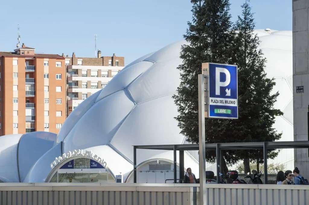 Aparcamiento Subterráneo Plaza del Milenio en Valladolid