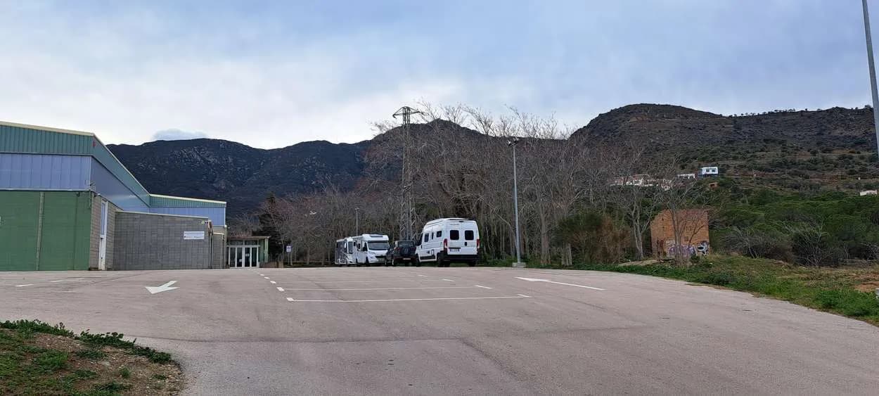 Parking autocaravanas Carretera Selva de Mar, El Port de la Selva en El Port de la Selva (Girona)