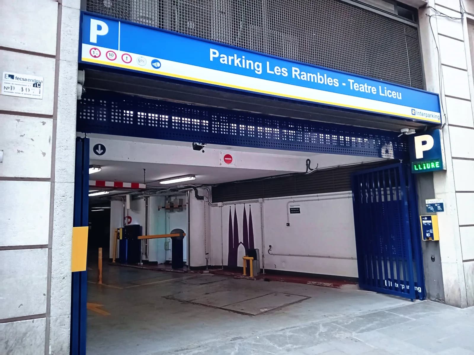 Parking Les Rambles (Teatre Liceu, Barcelona) en Barcelona