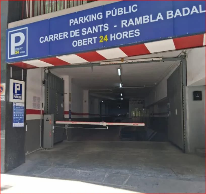 Parking Carrer de Sants - Rambla Badal en Barcelona