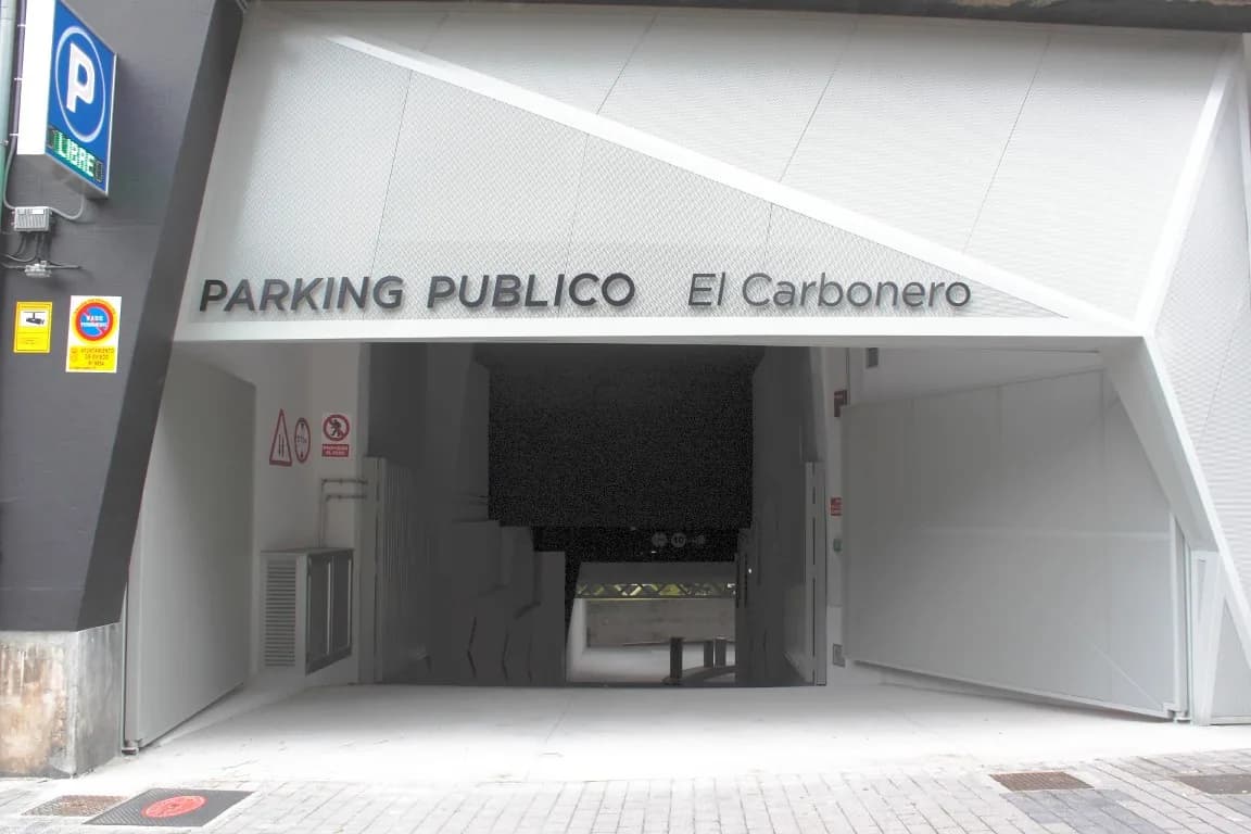 Parking El Carbonero en Oviedo (Asturias)