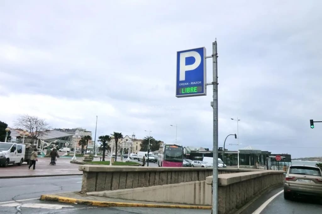 Parking Orzan Riazor Coruña en La Coruña (A Coruña)