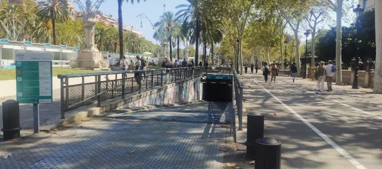 Parking Saba Bamsa Lluís Companys - Ciutadella - Barcelona en Barcelona