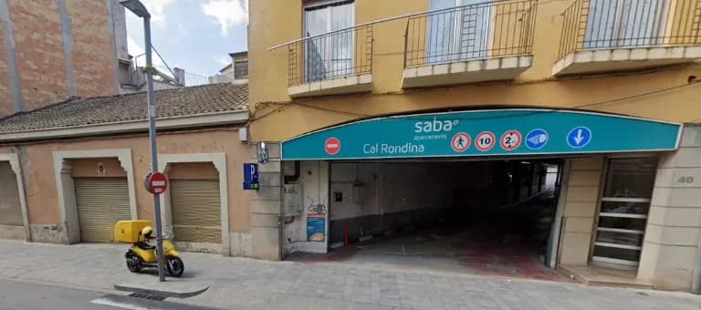 Parking Saba Cal Rondina - Vilafranca del Penedès en Vilafranca del Penedès (Barcelona)