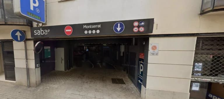 Parking Saba Montserratt en Mataró en Mataró (Barcelona)