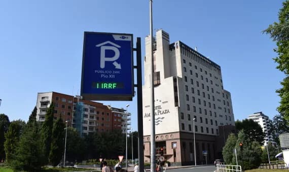 Parking Plaza Pío XII - Amara en Donostia (Gipuzkoa)